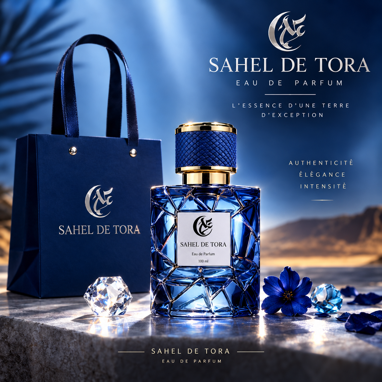 Sahel de TORA — flacon homme